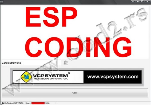 ESP CODING – OPTION FOR VCP AND VCP+K