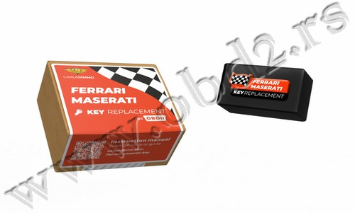 Ferrari Maserati – key backup