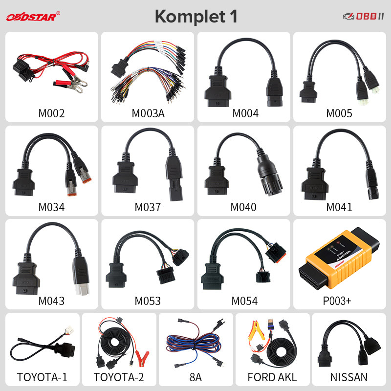 OBDSTAR Motor IMMO Kit kompleti